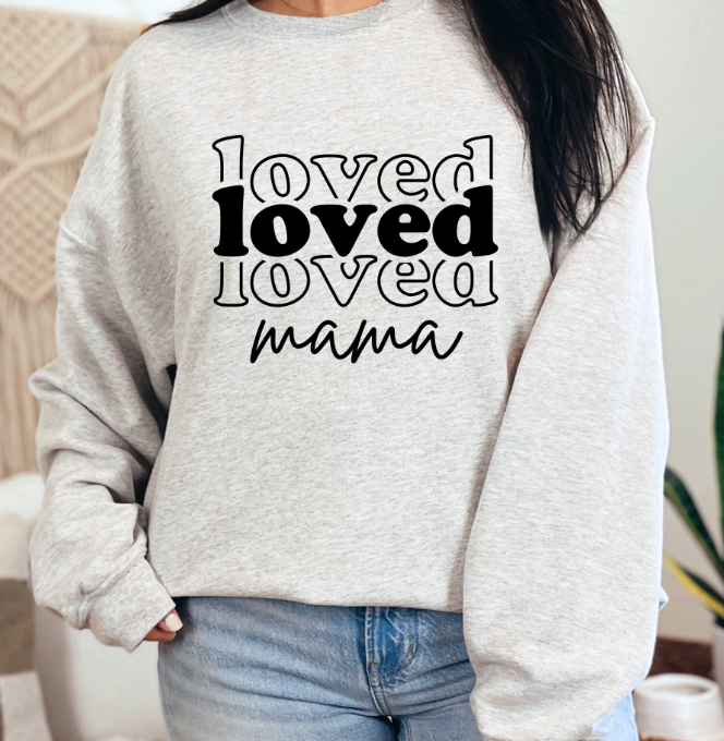Stacked Loved Mama