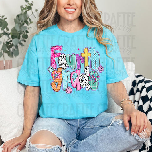 Grade level ShirtsComfort Colors or Bella Canvas Perfect for Back to School, Teacher Appreciation Everyday Classroom Style