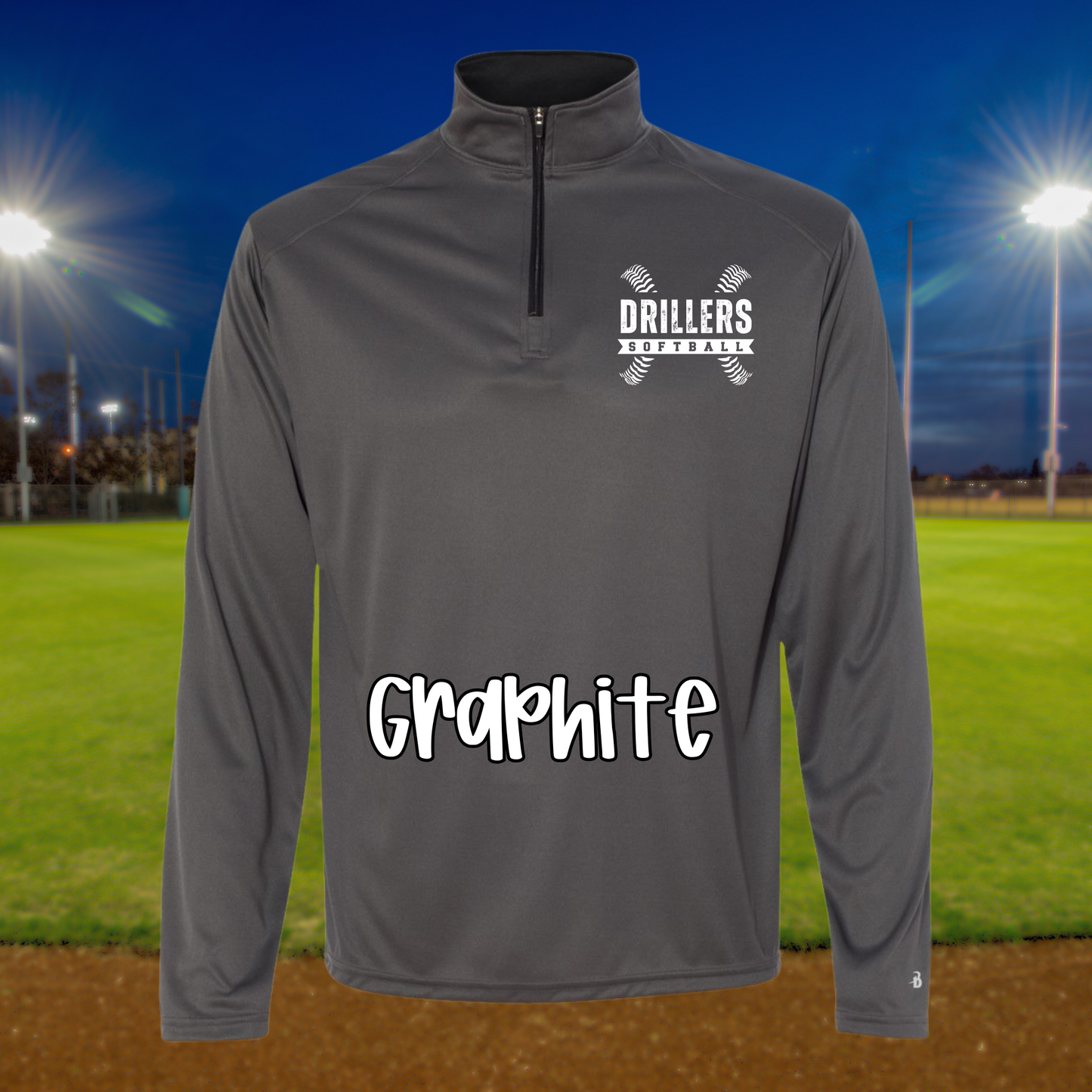 Quarter Zip Long Sleeve (badger)