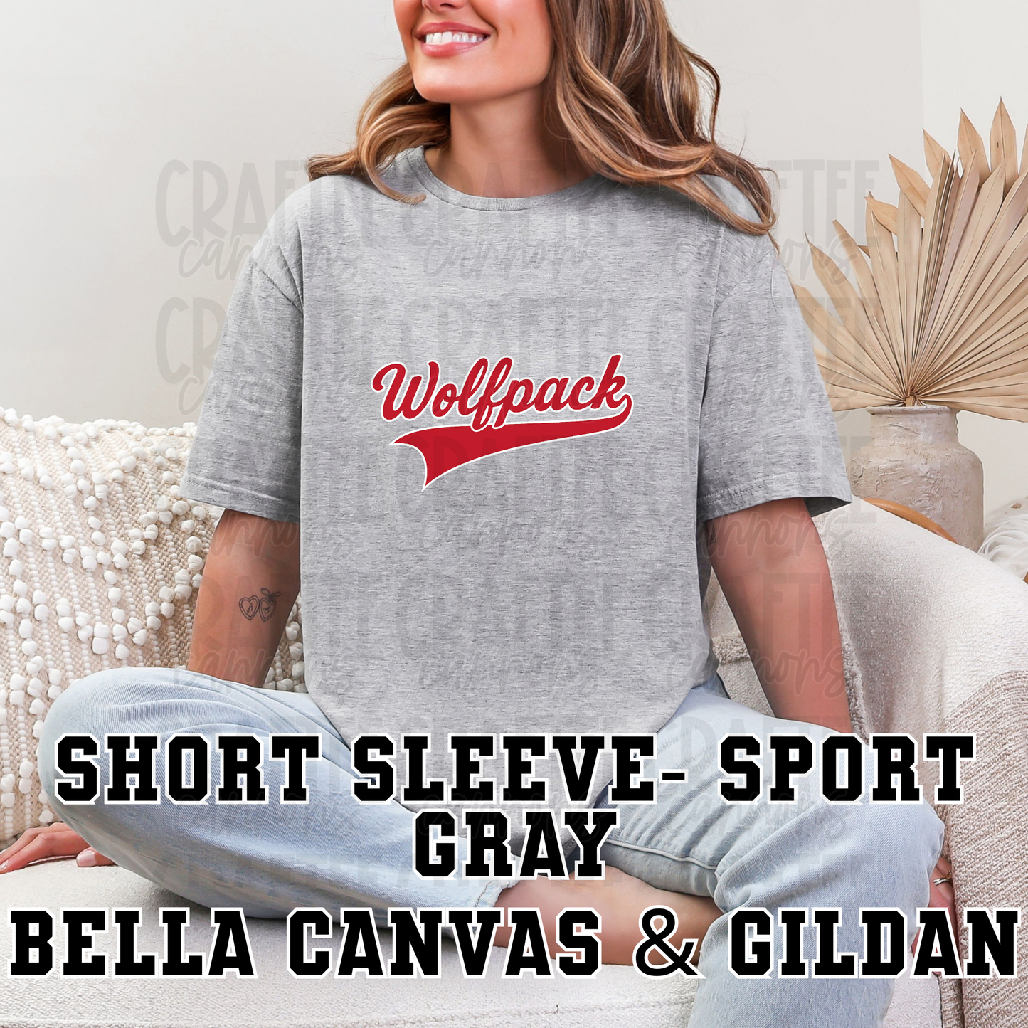 Wolfpack script shirt
