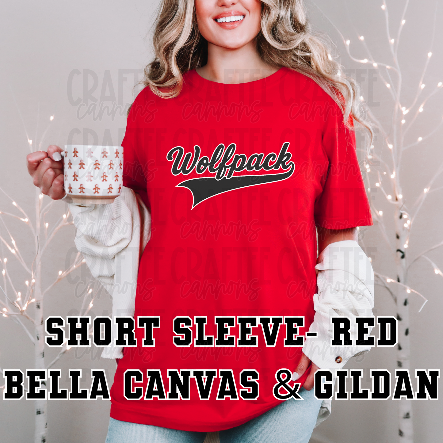 Wolfpack script shirt