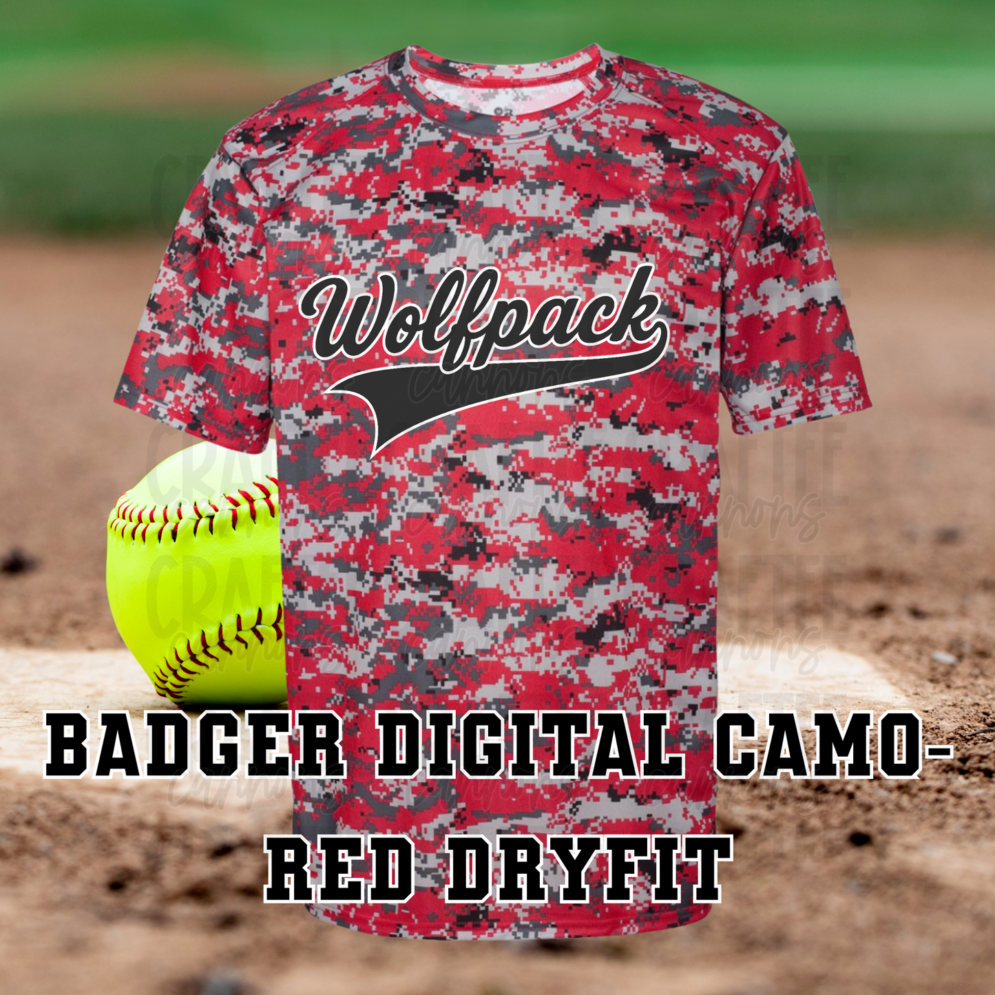 Wolfpack script shirt