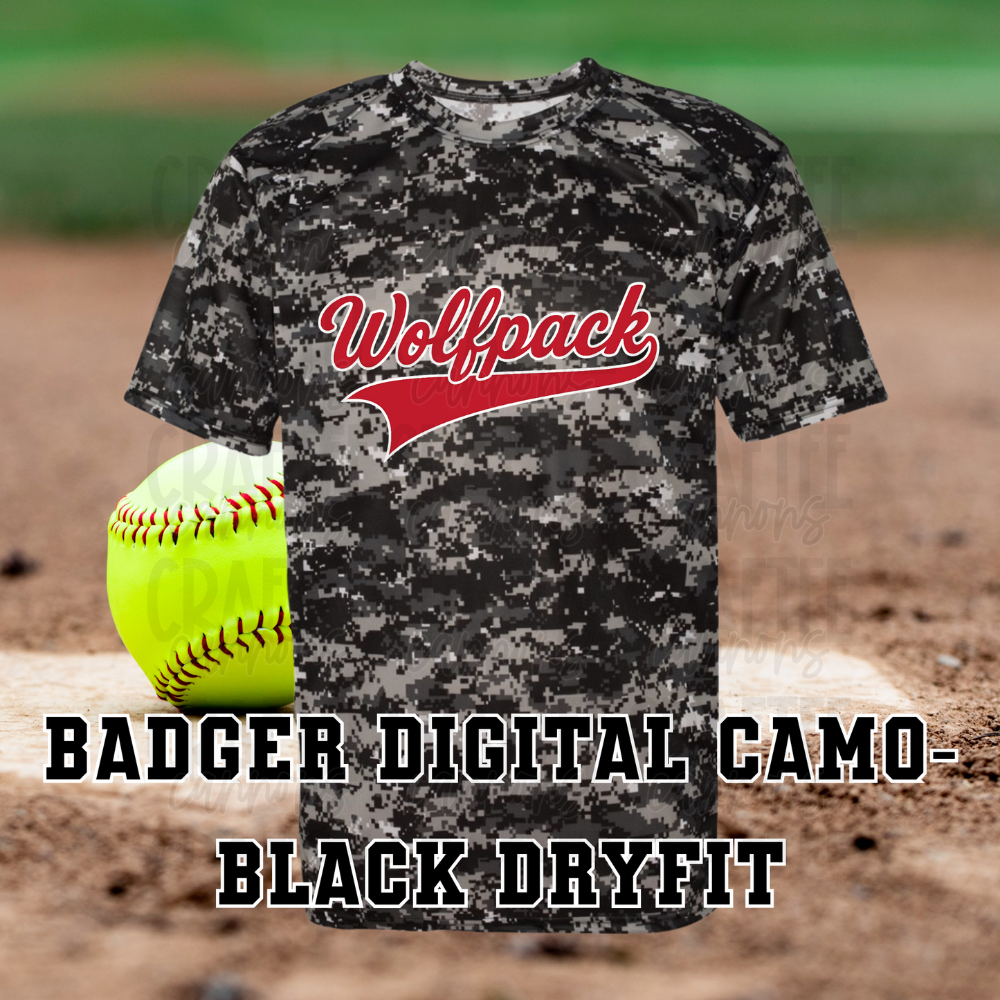 Wolfpack script shirt