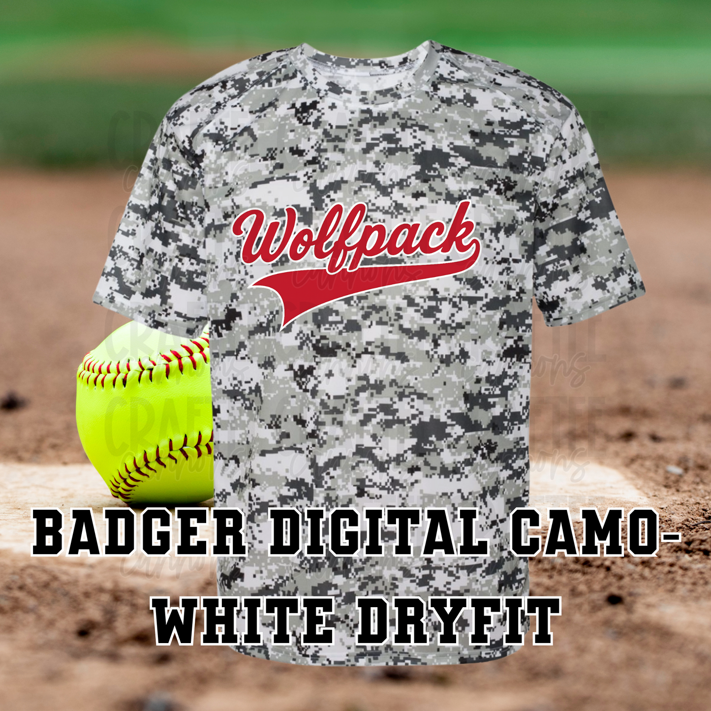 Wolfpack script shirt