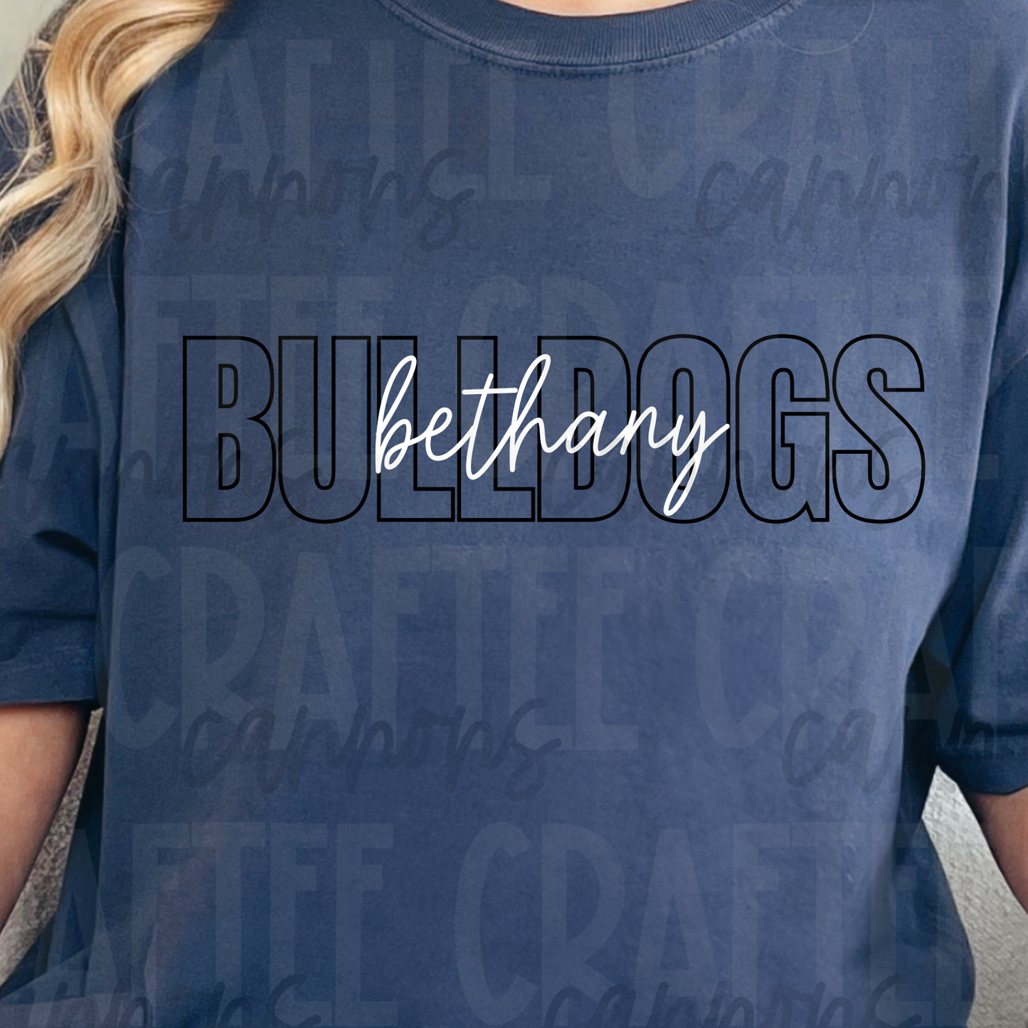 Custom School Spirit Shirt: Personalized Team Tee, Bella Canvas or Comfort Colors