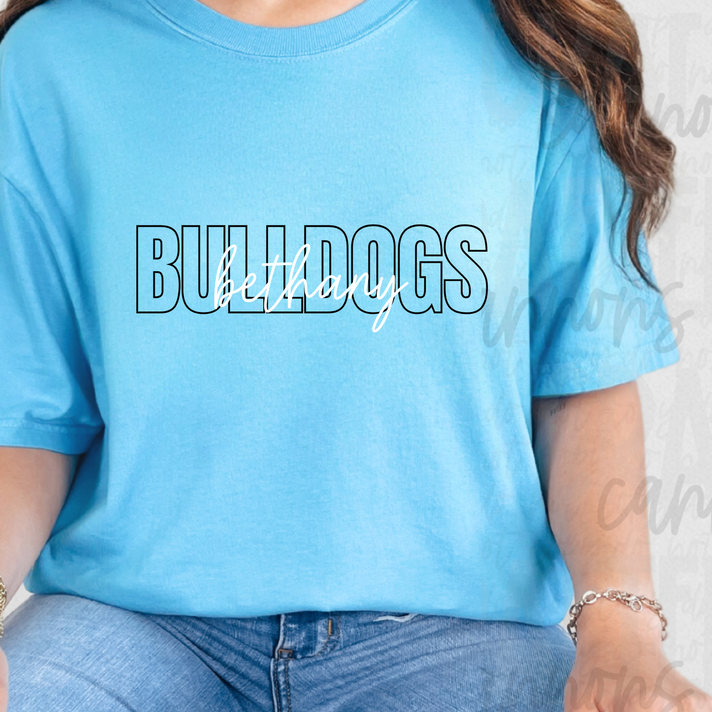 Custom School Spirit Shirt: Personalized Team Tee, Bella Canvas or Comfort Colors