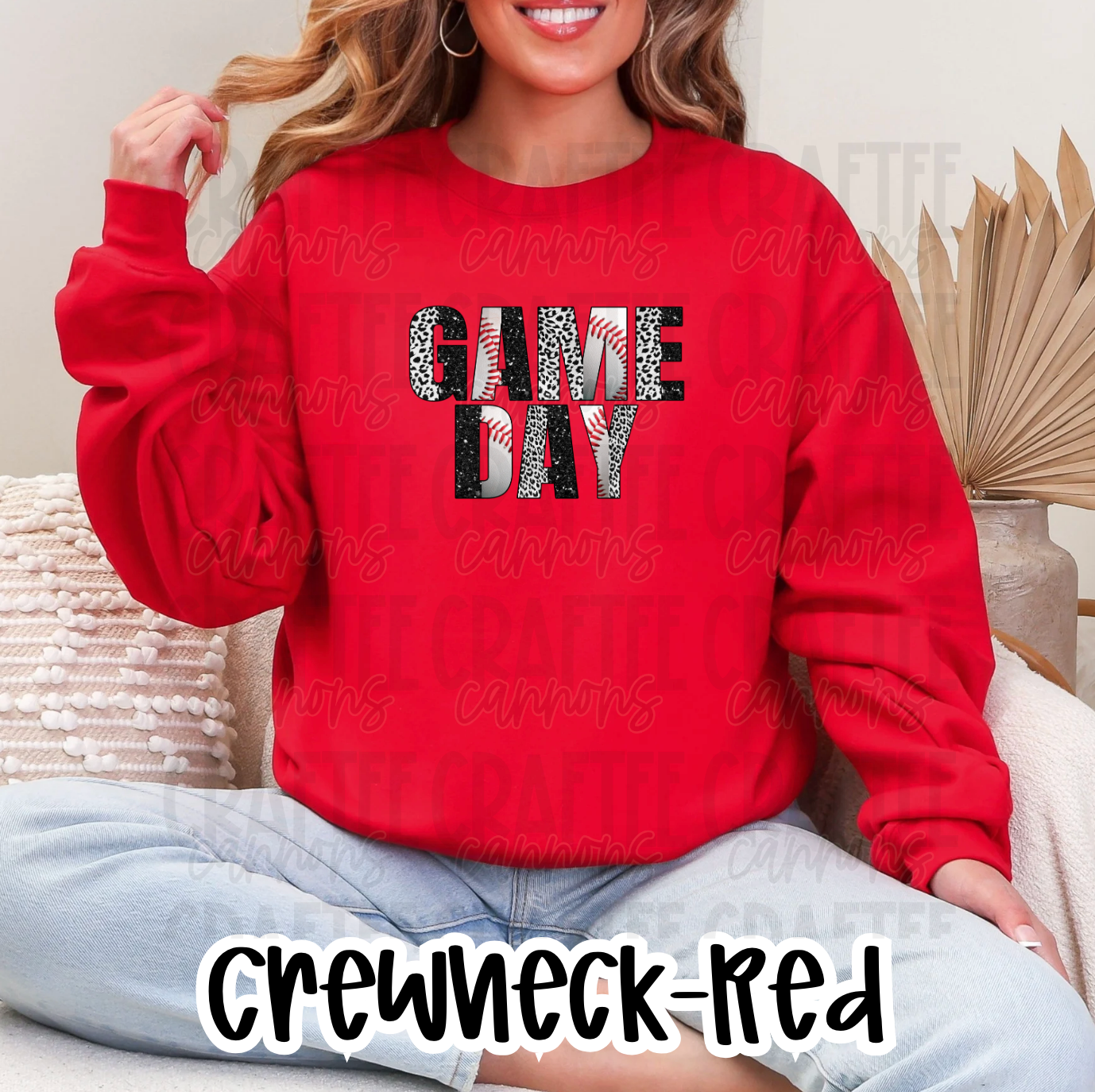 Baseball Faux Sequin-Custom