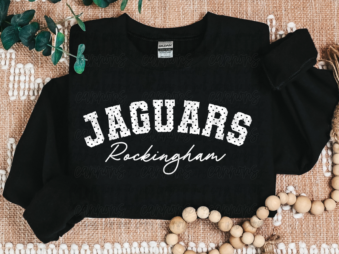 Custom Mascot Spirit Shirt – Dotted