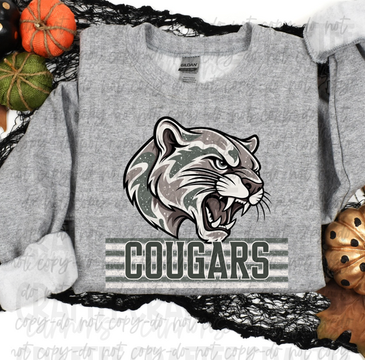 Custom Camo Mascot Spirit Wear