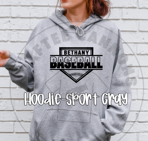 Bethany Baseball Home Plate-Custom name