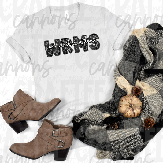 Custom Lace lettered Shirt