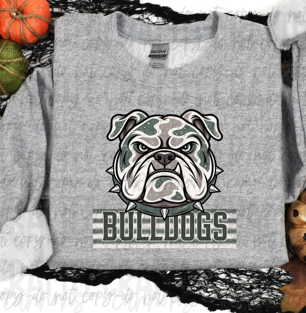 Custom Camo Mascot Spirit Wear