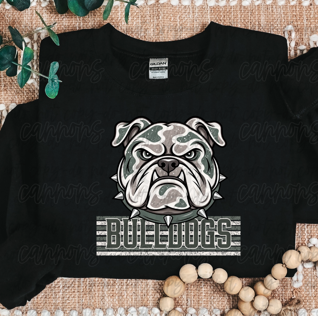 Custom Camo Mascot Spirit Wear