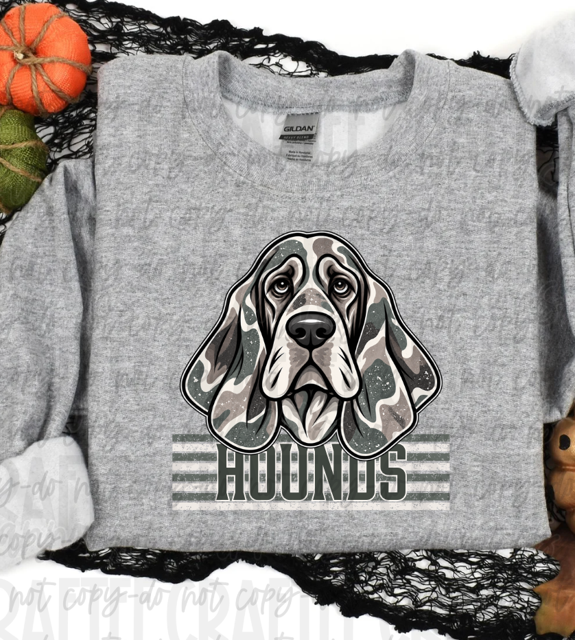 Custom Camo Mascot Spirit Wear