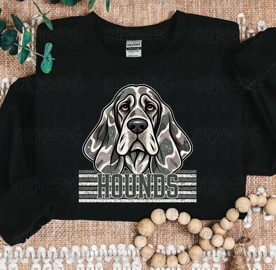Custom Camo Mascot Spirit Wear