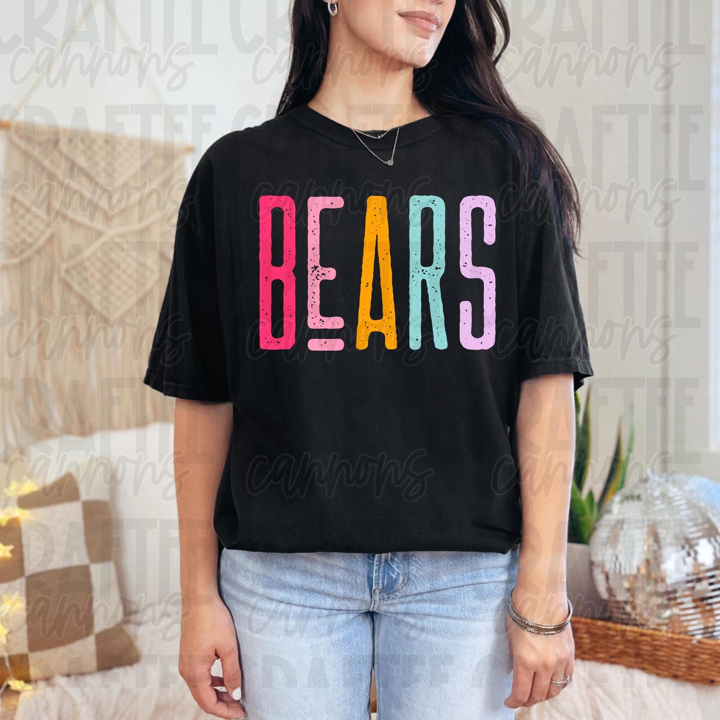 Lions Spirit PNG | Retro Cute School Mascot Shirt Design | Sublimation & DTF Print | Digital Download