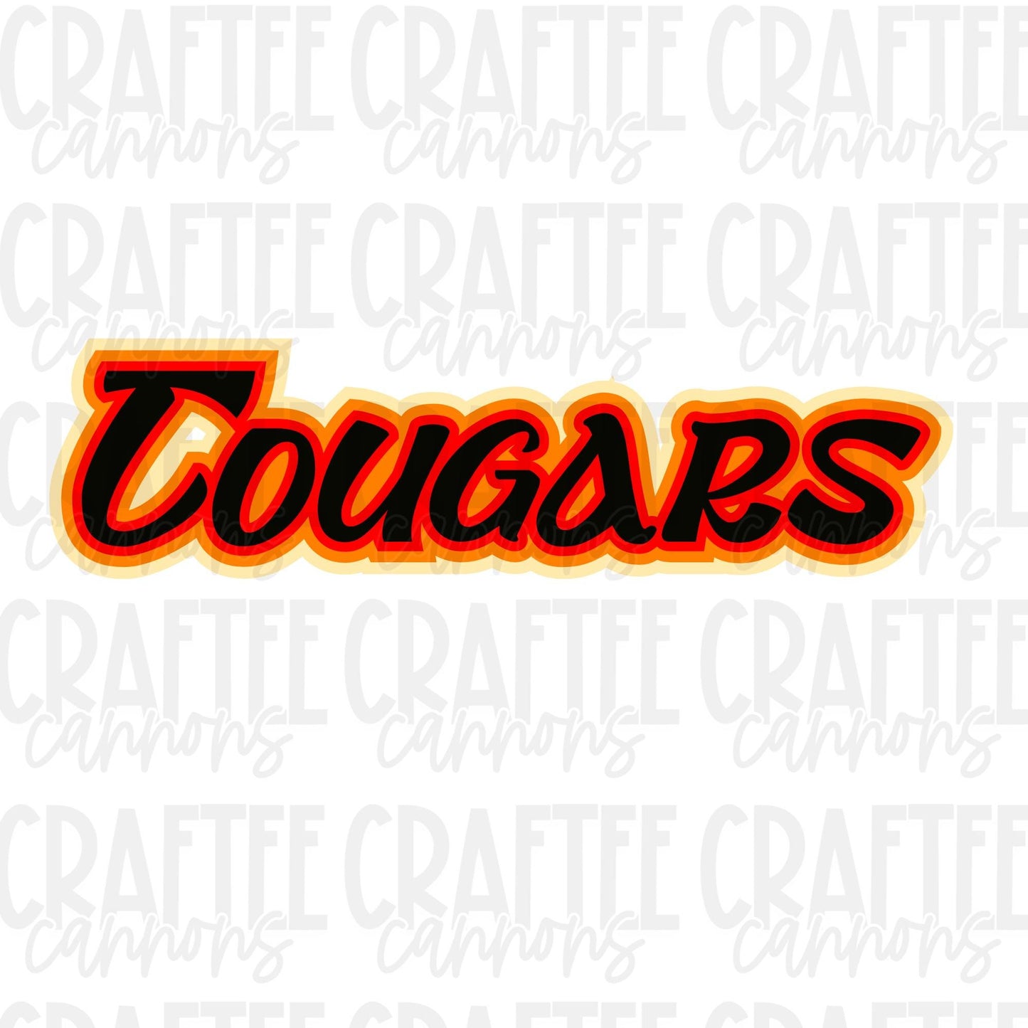 Custom colorful Mascot name-Custom School Mascot Word Art | Rainbow Block Text Design | Personalized Team Name Graphic | DIGITAL FILE